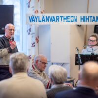 Väylänvartheen hihtamhaan -hanke vietti 20-vuotisjuhlaa Orajärven kylätalolla 4.2.2024